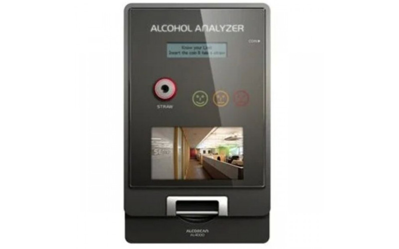 Алкотестер для кафе, барів та ресторанів AlcoScan AL 4000 з фоторамкою|Alcoscan.com.ua
